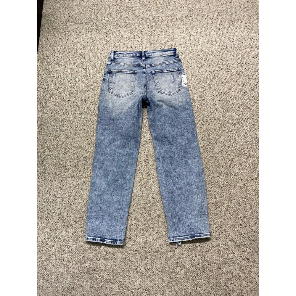 Risen High-Rise 90s Boyfriend Style Ripped Distressed 5/27 - Picture 5 of 8